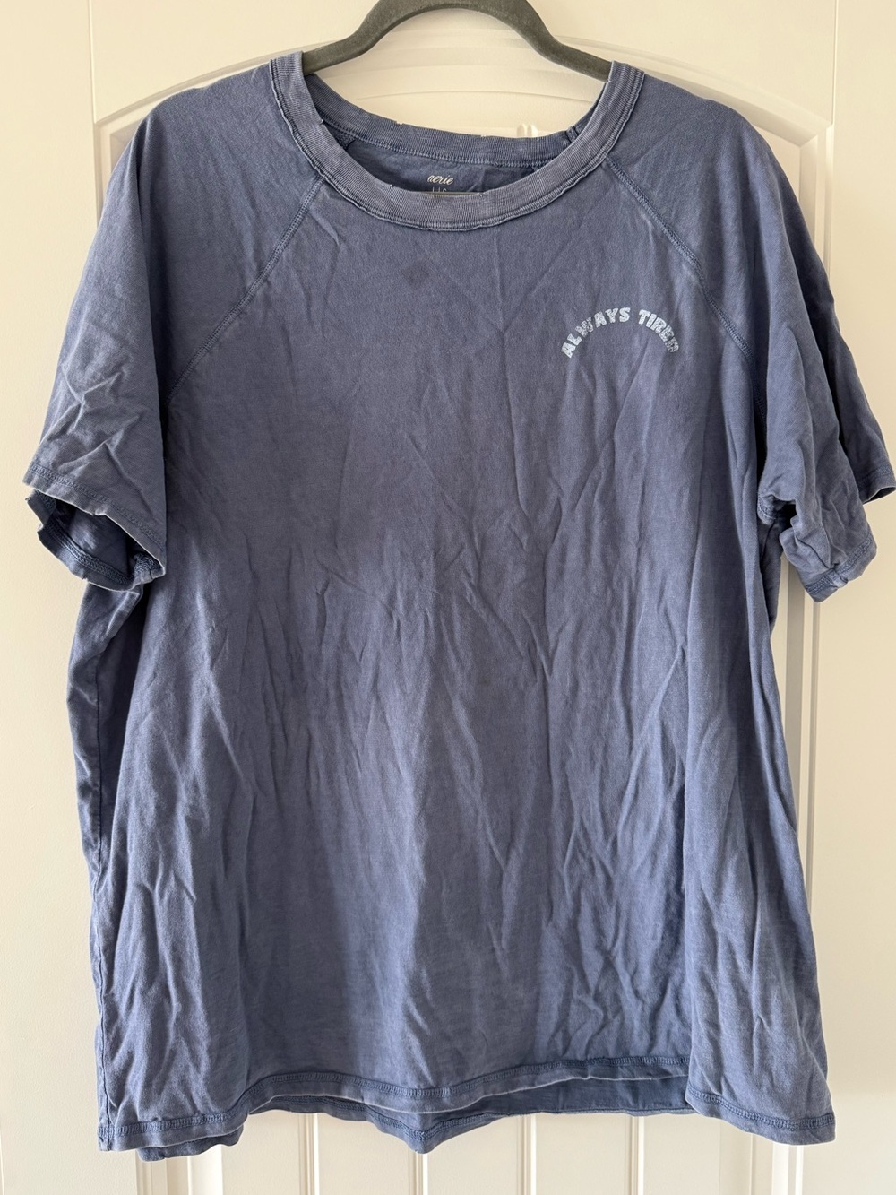 Aerie Graphic Tee - "Always Tired" Size Large